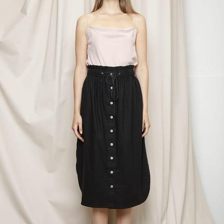 Falda Negra Cintura Alta