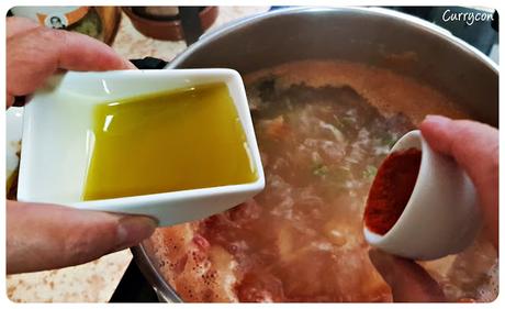 Choco con garbanzos Choco con garbanzos