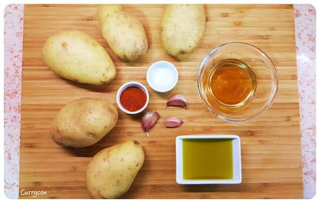 Patatas aliñadas (al pimentón) Patatas aliñadas (al pimentón)