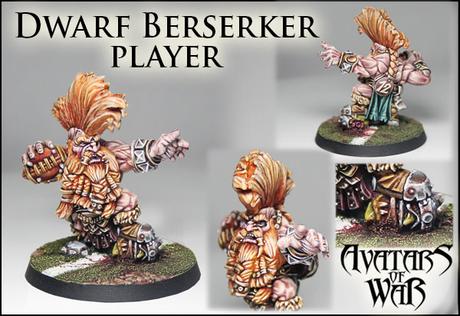 AoW llega al Fantasy Football: Jugador Enano Berserker a la venta