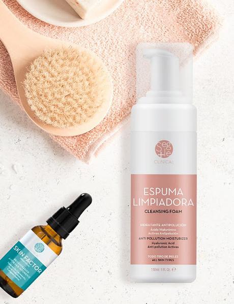 Piel Perfectamente Limpia y Protegida con la Nueva Espuma Limpiadora de Segle Clinical serum-skin-factor-y-espuma-limpiadora