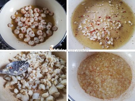 CROQUETAS PICANTITAS DE BACALAO Y GAMBAS CROQUETAS PICANTITAS DE BACALAO Y GAMBAS