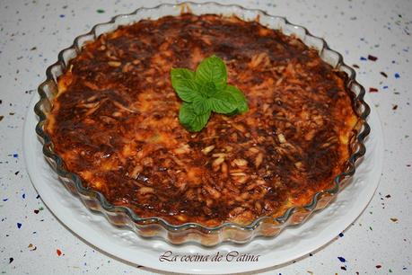 Pastel de berenjenas mixto