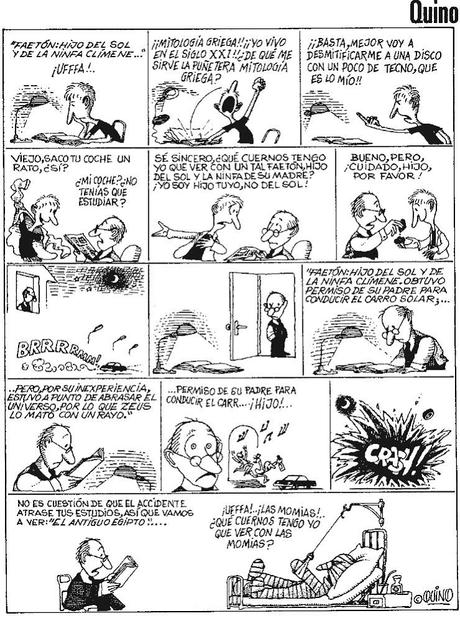 Un buen motivo para estudiar historia según Quino