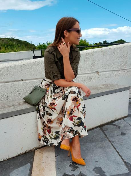 Falda Midi Zara 2017