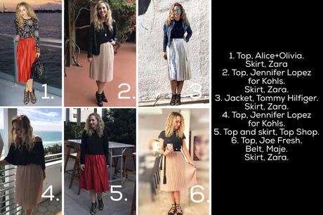 Falda Midi Zara 2017