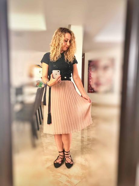 Falda Midi Zara 2017