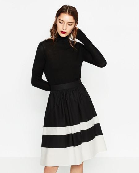 Falda Midi Zara 2017