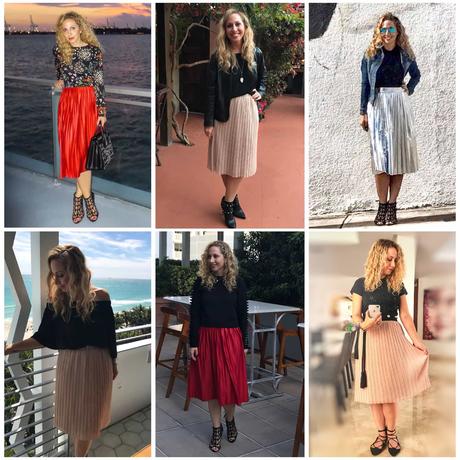 Falda Midi Zara 2017