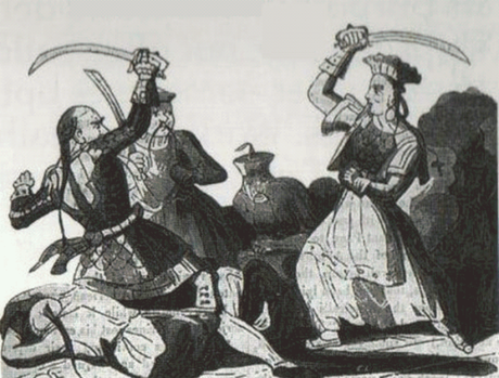 Ching y su ejército de piratas Zhen Shi,Ching Shih,Madame Ching, Zheng Yi Sao,ejército pirata,confederación pirata piratas,China, Zheng Yi,Bandera Roja, Cantón,Guangzhou, El mayor pirata de todos los tiempos