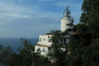 Faro de Sant Sebastià impactante el Faro de Sant Sebastià en Palafrugell