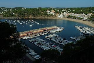 Interesante la playa de Llafranc en Palafrugell