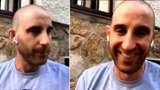 Pese al cáncer que padece, Dani Rovira mantiene el humor.