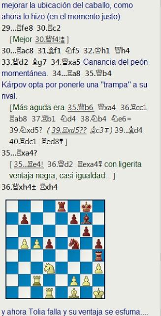 La partida de Kárpov (CSKA) contra el Spartak, en Riga - 1968