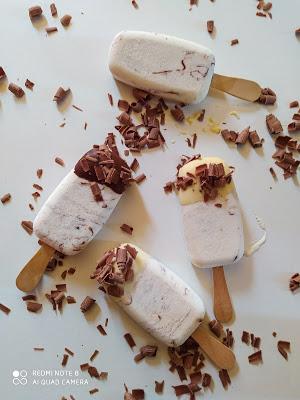 Helado tipo Mágnum, con Nutella Helado tipo Mágnum, con Nutella
