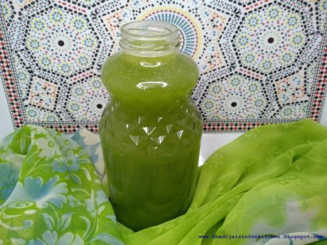 LIMONADE AU CONCOMBRE / CUCUMBER LEMONADE / LIMONADA DE PEPINO / شراب الخيار