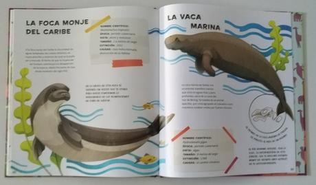 “El fascinante libro de los animales extinguidos”, texto de Cristina Banfi e ilustraciones de Rossella Trionfetti