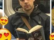 Guapos Hombres leyendo seguro gustaría encontrarte metro