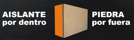 Fachada ventilada de panel sandwich de piedra