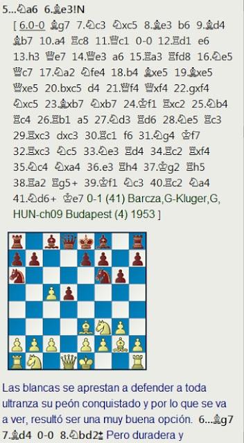 Una partida del Campeonato Regional Individual Canario de 1961