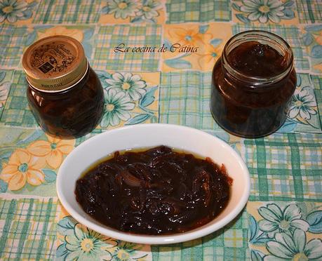 Mermelada de cebolla roja caramelizada Mermelada de cebolla roja caramelizada