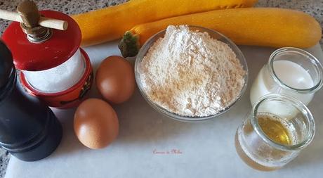 Buñelos de calabacín amarillo #lunessincarne