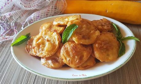 Buñelos de calabacín amarillo #lunessincarne