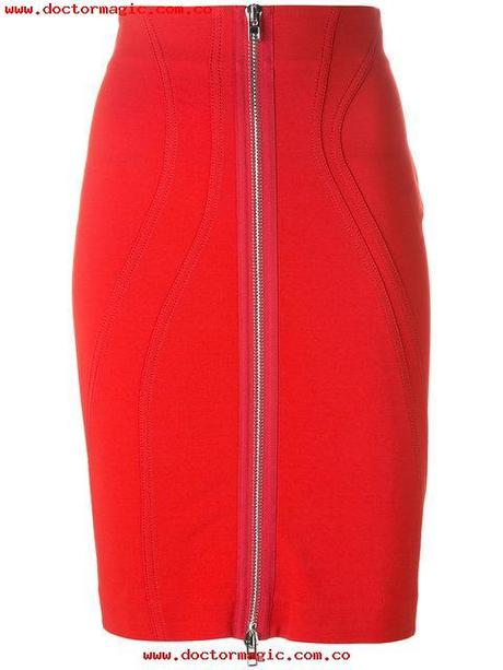 Elegantes Faldas De Talle Alto