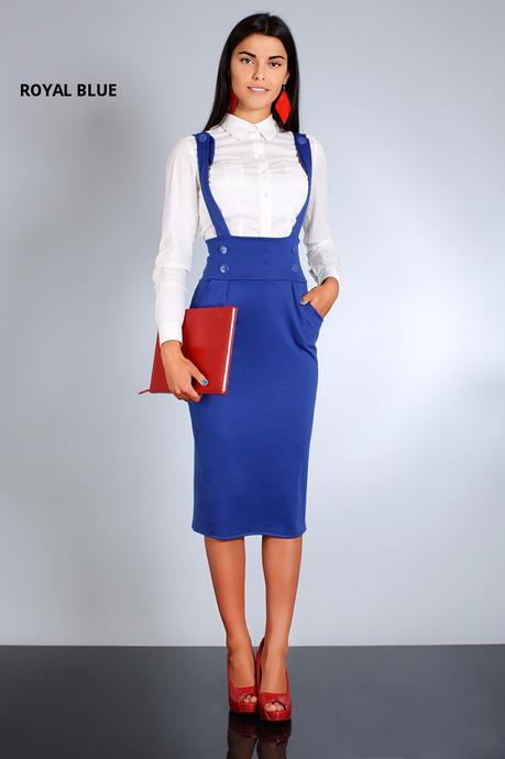 Elegantes Faldas De Talle Alto