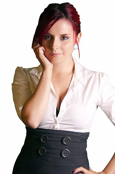 Elegantes Faldas De Talle Alto