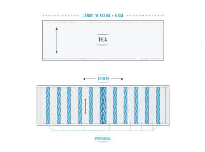 Trazo De Falda Circular Con Tablones Parte 1