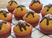 Magdalenas coco topping chocolate