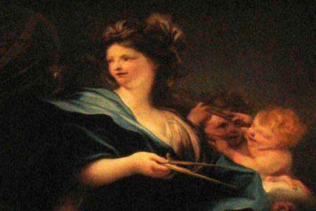 Alegoría de la Geometría de la Galería Nacional en Génova