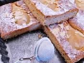 Pastel peras almendras