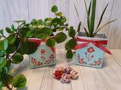 Envases reciclados macetas