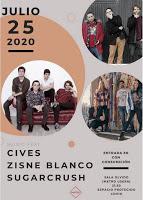 Concierto de Cives, Zisne Blaco y Sugacrush en Sala Olvido