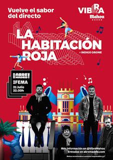 Concierto de La Habitación Roja e Indigo Drone en Abre Madrid de IFERMA