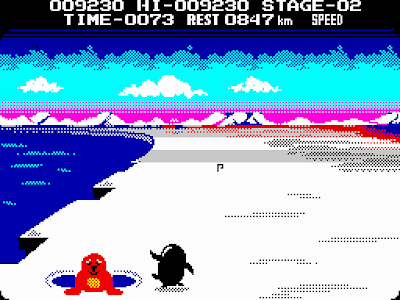 Si la envidia fuera tiña... Antarctic Adventure para ZX Spectrum