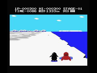 Si la envidia fuera tiña... Antarctic Adventure para ZX Spectrum