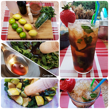 Mojito con azúcar de caña (con y sin alcohol) Mojito con azúcar de caña (con y sin alcohol)