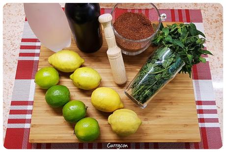 Mojito con azúcar de caña (con y sin alcohol) Mojito con azúcar de caña (con y sin alcohol)