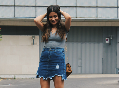 Look Falda Vaquera Verano