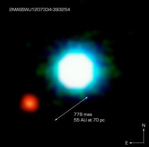 Obtenida la primera imagen de un sistema con varios planetas alrededor de una estrella de tipo solar