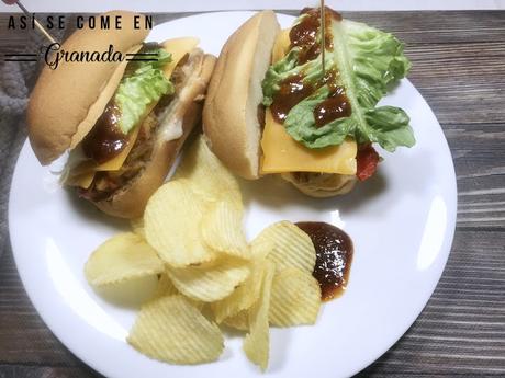 Hamburguesas de berenjena Hamburguesas de berenjena