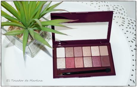 THE BURGUNDY BAR PALETTE DE MAYBELLINE NY