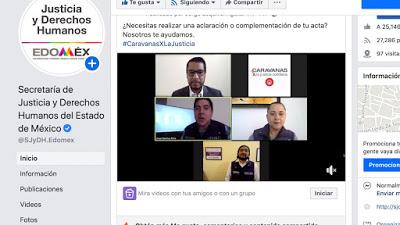 APOYAN CARAVANAS POR LA JUSTICIA EN LÍNEA A MEXIQUENSES EN CORRECCIONES DE ACTAS DE NACIMIENTO