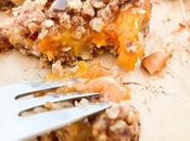 Apricot almond crumble bars (barritas albaricoque)