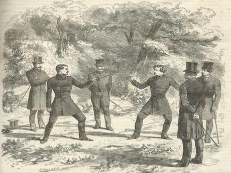 Duelo incruento a pistola entre el general montañés Rafael Quesada y don Manuel Potestad