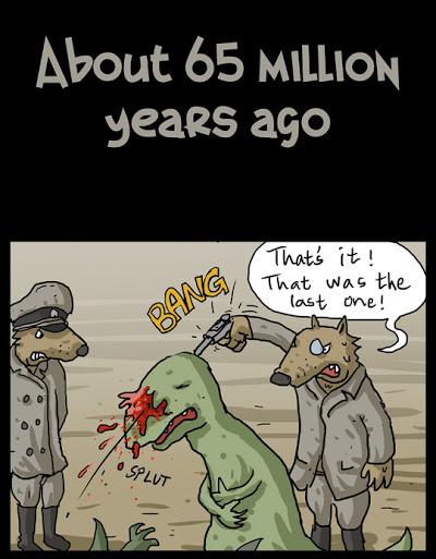 About 65 million years ago (Poorly Drawn Dinosaurs)