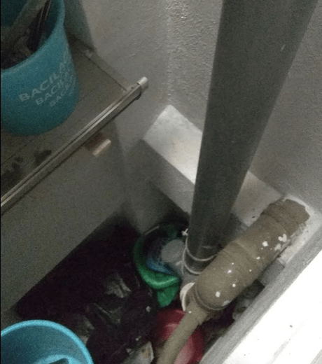 Reformar el cuarto de baño y el falso pilar Reformar el cuarto de baño y el falso pilar